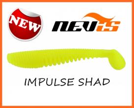 Nevis Impulse Shad Horgász Műcsali 6,3cm 6db Sárga