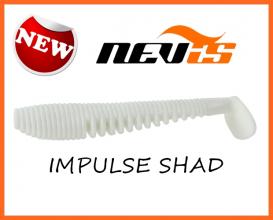 Nevis Impulse Shad Horgász Műcsali 6,3cm 6db Fehér