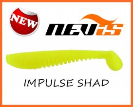 Nevis Impulse Shad Horgász Műcsali 7,5cm 5db Sárga