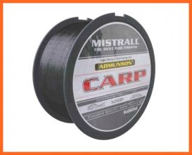 Mistrall Admunson Black Monofil Horgász Zsinór 600m 0.35mm 16.30Kg