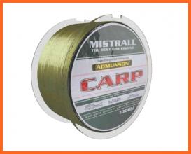 Mistrall Admunson Carp Monofil Horgász Zsinór 1000m 0.25mm 7.80Kg