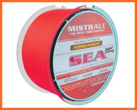 Mistrall Admunson Sea Red Horgász Zsinór 1000m 0.50mm 26.30Kg