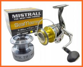 Mistrall Seamaster 7+1 Csapágyas Olcsó Harcsázó Orsó 7000-es