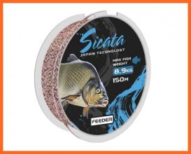 Mistrall Sicata Feeder Monofil Horgász Zsinór 150m 0.28mm 15.0Kg