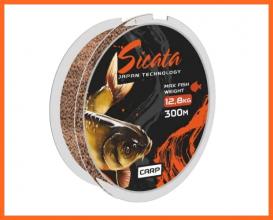 Mistrall Sicata Japán Monofil Horgász Zsinór 300m 0.28mm 15.0Kg
