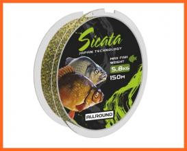 Mistrall Sicata Japán Monofil Horgász Zsinór 150m 0.28mm 15.0Kg