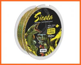 Mistrall Sicata Spin Monofil Horgász Zsinór 150m 0.25mm 12.80Kg