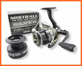 Mistrall Silver Spin Olcsó Elsőfékes Pergető Orsó 4000-es