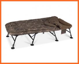 Nash Idulgence MF60 SS4 Wide Horgász Ágy 212x96x38cm + 5 Évszakos Teljes Alvó Rendszer