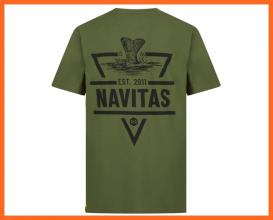 Navitas Diving Tee Green Zöld Horgász Póló M