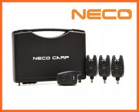 Neco Fishing Carp H103 Fekete Színű Elektromos Kapásjelző 3+1