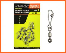 Nevis Feeder Range Gyorskapocs S-es 10db/csomag