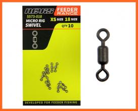 Nevis Feeder Range Micro Horgász Forgó 18-as 10db/csomag