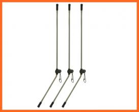 Nevis Gubancgátló Cső Karabinerrel Inox 30cm 3db/csomag