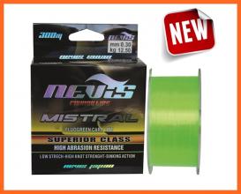 Nevis Mistral Fluo Green 0.22mm 300m Horgász Zsinór