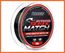 Nevis Sinking Match Monofil Horgász Zsinór 150m 0.16mm 4.30Kg