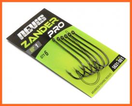 Nevis Zander Pro Süllőző Horog 1-es 6db/csomag