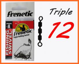 Frenetic Triple Rolling Swiwel Hármas Forgók 7db 12-es 890812