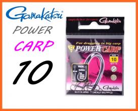 Új 2016-os Gamakatsu Power Carp 10-es 10db, Szakáll Nélküli Horog
