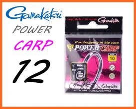 Új 2016-os Gamakatsu Power Carp 12-es 10db, Szakáll Nélküli Horogok