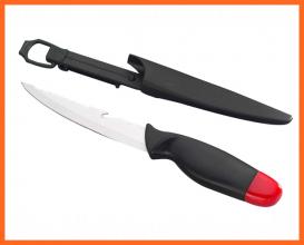 Nevis Horgász Kések 22cm Tokkal Piros
