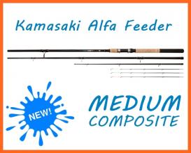 Kamasaki Alfa 3.9m 90gr, Feeder Horgászbotok
