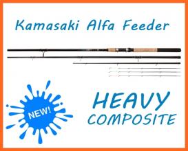 Kamasaki Alfa Nehéz Ultra Heavy 3.6m 180gr, Feeder Horgászbotok