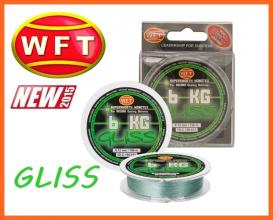 Wft Gliss Monotex Green Zöld 300m 0.18mm, Fonott Zsinór