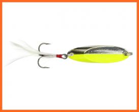 Reiva Willow Spoon Horgász Villantó Silver Yellow 20g 1db/csomag