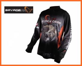 Savage Gear Tournament Jersey Hosszú Ujjú Póló XXL-es