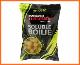 Stég Product Soluble Oldódó Horgász Bojli Barack Csili 20mm 1000g