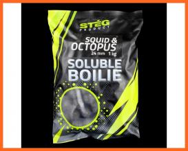 Stég Product Soluble Horgász Bojli Tintahal Polip 1Kg 24mm