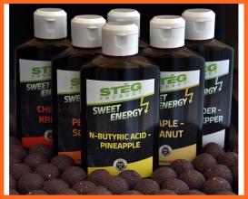 Stég Product Sweet Enetgy Horgász Aroma 200ml Ananász Vajsavas