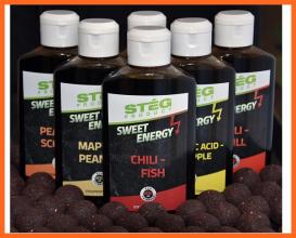 Stég Product Sweet Enetgy Horgász Aroma 200ml Koriander Csilis Halas