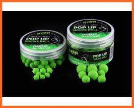 Stég Product Smoke Ball Lebegő Horgász Bojli 12-16mm Fokhagymás Mandula