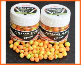 Stég Product Upters Color Ball Horgász Bojli 8mm 30gr Citrom Narancsos
