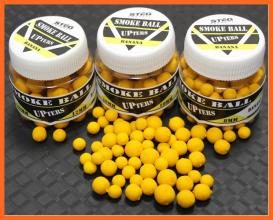 Stég Product Upters Smoke Ball Horgász Bojli 10mm Banános 30gr