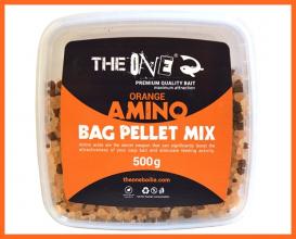The One Amino Bag Horgász Pellet Mix Orange 500g