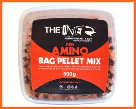 The One Amino Bag Horgász Pellet Mix Red 500g