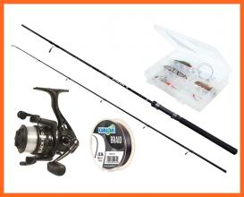 Wizard Active Spin Heavy Pergető Horgász Szett 210cm