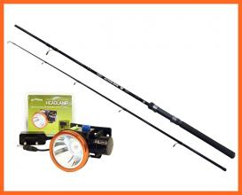 Wizard Active Spin Pergető Horgászbot 200cm 10-30g Fejlámpával