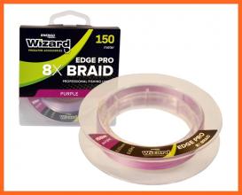 Wizard Edge Pro X8 Fonott Zsinór Violet 150m 0.14mm 12.35Kg