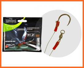 Wizard Monster Round Braid Rig Harcsázó Előke 9.0-ás Horoggal
