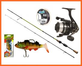 Wizard Spin Ultra Light Pergető Horgász Szett 180cm 2-6g