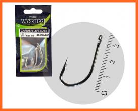 Wizard Zander Live Bait Süllőző Horog 4.0-ás 3db/csomag