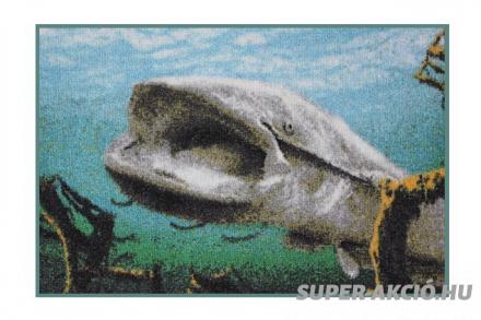 Delphin 3D Harcsás Lábtörlő Szőnyeg, Horgász Ajándék 2
