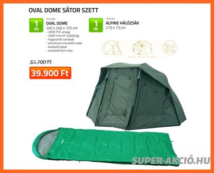 Akciós Nevis Horgász Sátor Hálózsákos Horgász Szett