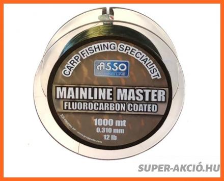 Asso Carp Mainline Master FCC 1000m 0,31mm Horgász Zsinór