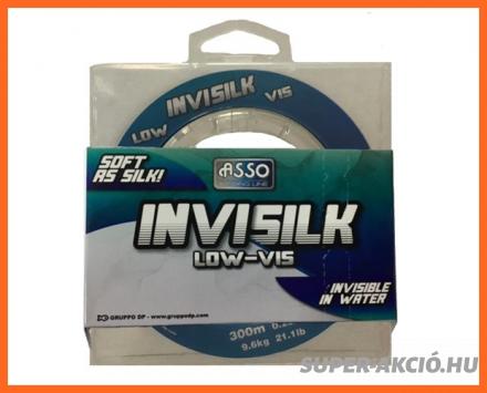 Asso Invisilk Low Vis 300m 0,28mm Feeder Horgász Zsinór