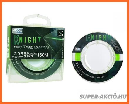 Asso Knight Távdobó Horgász Zsinór 150m 0.285mm 5.4Kg